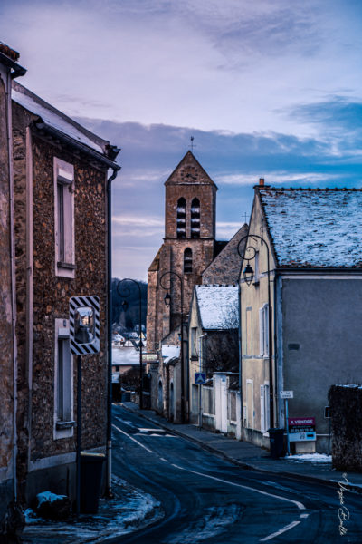 Itteville sous la neige (91), France ©Virginie Boullé