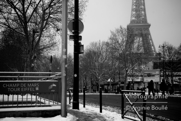 Birakiem, Paris sous la neige. 20 Janvier 2013