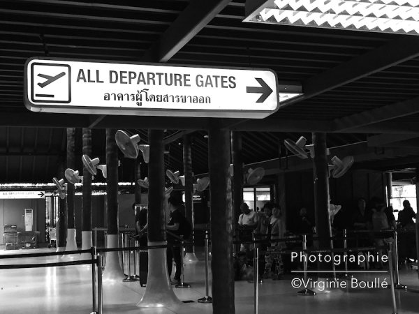 Aéroport de Koh Samui, Thaïlande ©Virginie Boullé
