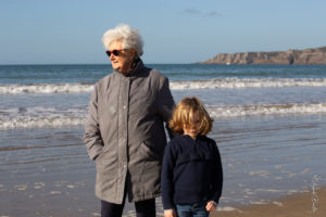 Plage du centre, Erquy, Côtes d'Armor, Fr. ©Virginie Boullé