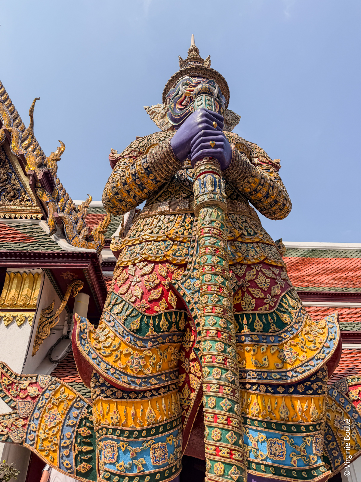 Thaïlande . Bangkok . Grand Plais . Wat Phra Kaew . Wat Pho . Chinatown