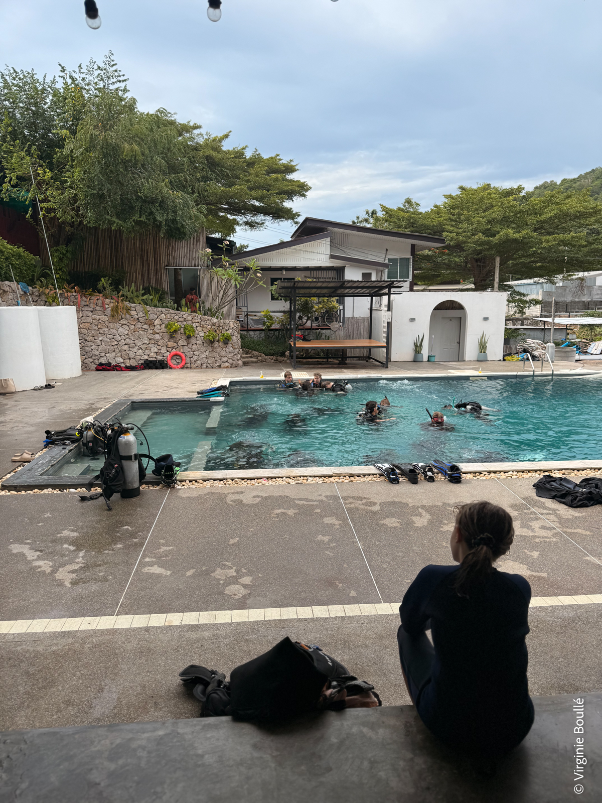 Thaïlande . Kho Tao . Open Water  . J9